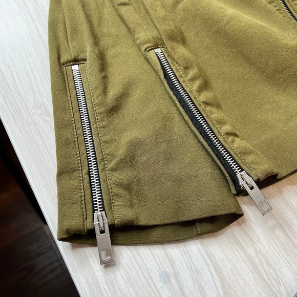 RAG & BONE Collier High-Rise Pants in Olive Green Women’s Size 6 - Picture 7 of 12